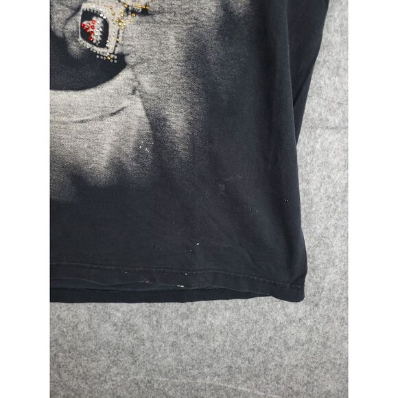 Vintage Michael Jordan Shirt Men's 3XL-TALL Graphic Rings Rhinestone *Marks/Wear - Picture 6 of 9